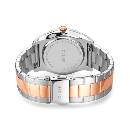 Montre femme cluse féroce acier bicolore cw11104 – montres femme