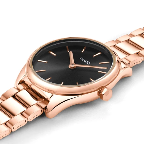 Montre Femme Cluse Féroce Mini Acier Doré Rose CW11703