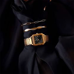 Montre femme cluse gracieuse acier doré cw11906 - montre cluse or & argent, montre cluse doré - - montres-femme - edora - 4