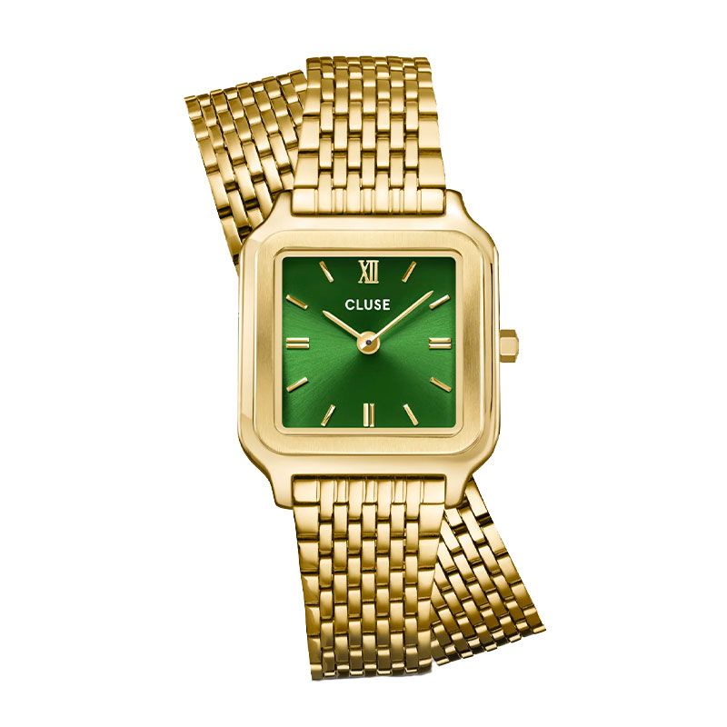 Montre femme cluse gracieuse petite acier doré double cw11811 - montre cluse or & argent, montre cluse doré - - montres-femme - edora