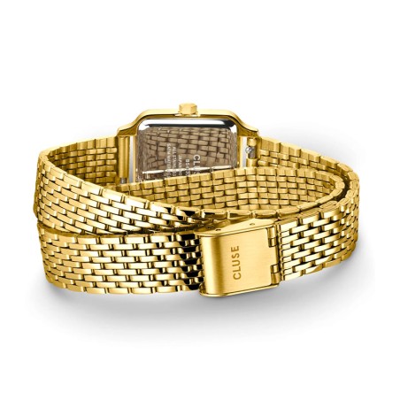 Montre femme cluse gracieuse petite acier doré double cw11811 – montres femme