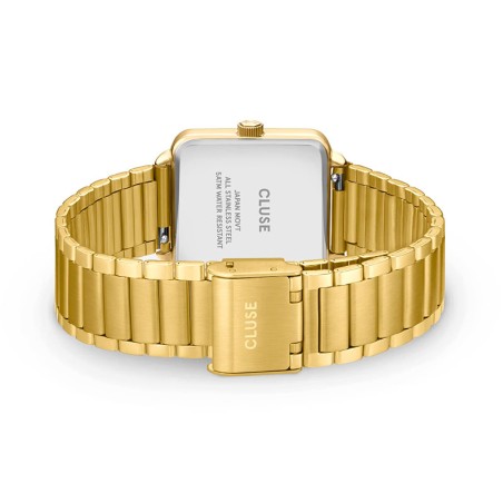 Montre femme cluse la tétragone acier doré cw13805 – accueil