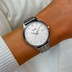 Montre femme cluse minuit acier argenté cw14303 - montre cluse or & argent, montre cluse doré - - montres-femme - edora - 3