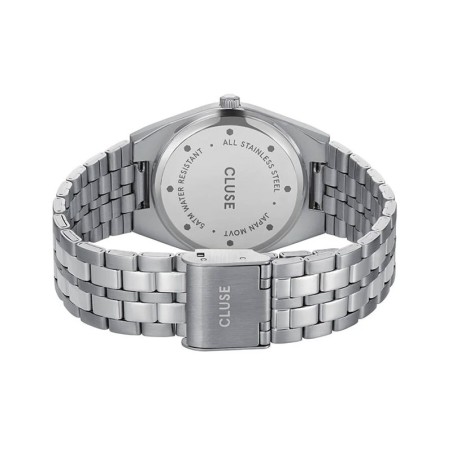 Montre femme cluse retro 70's acier argenté cw35101 – accueil