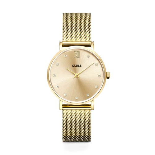 Montre Femme Cluse Minuit Acier Doré CW10204