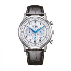 Montre homme solaire citizen classic cuir noir ca4630-02a - montres-homme - edora - 0