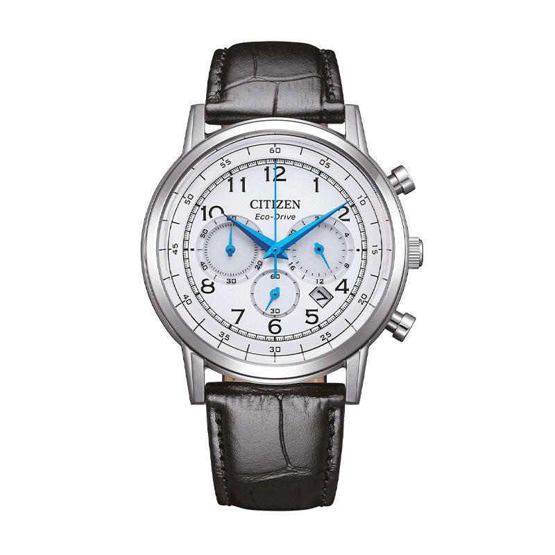 Montre homme solaire citizen classic cuir noir ca4630-02a - montres-homme - edora