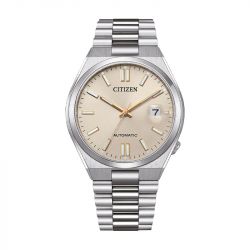 Montre homme automatique citizen tsuyosa acier nj0151-88w - montres-homme - edora - 0