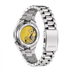 Montre mixte automatique citizen tsuyosa pastel pink acier  nj0200-50x - montres-femme - edora - 2