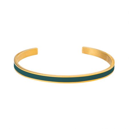 Bracelet or & argent, bracelet plaqué or, bracelet cuir & tissu - bracelets-femme - edora - 1