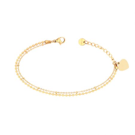 Bracelet chaine femme - chaine en or, argent & plaqué or femme - bracelets-femme - edora - 1