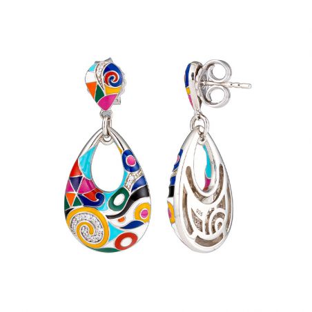 Bijoux una storia : bracelet, collier & bague una storia - boucles-d-oreilles-femme - edora - 1