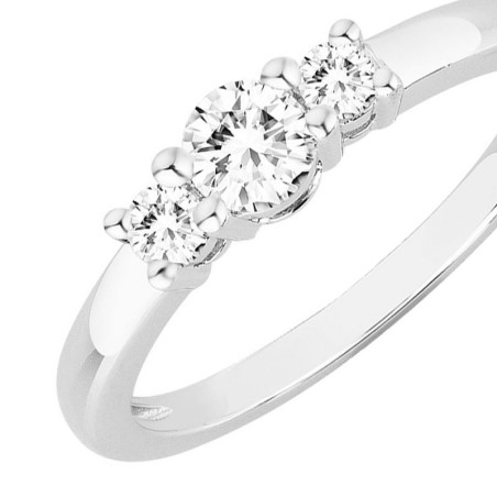 Bague femme trilogie edora argent et oxydes edo70100567 – bagues femme