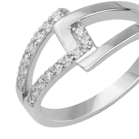Bague femme edora argent et oxydes edo70100887 – bagues femme