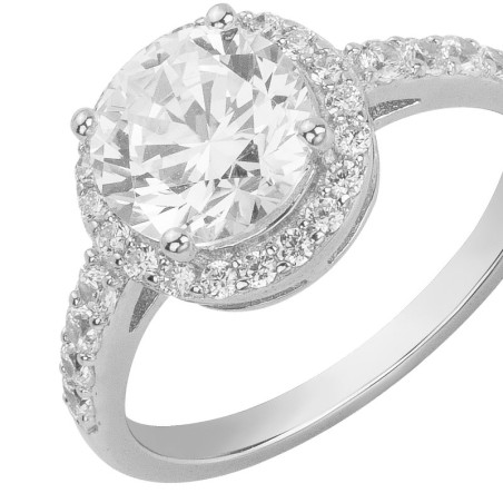 Bague femme edora argent et oxydes edo70100847 – bagues femme