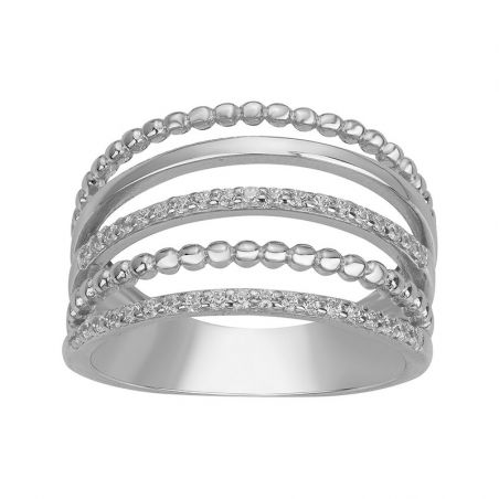 Bijoux argent, colliers, alliances & boucles d’oreilles argent - bagues-femmes - edora - 1