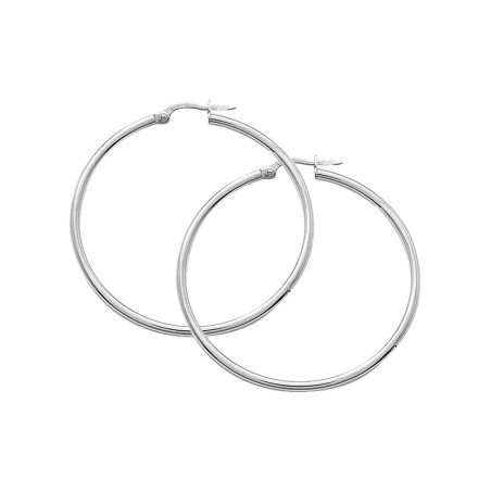 Boucles d'Oreilles Femme Créoles EDORA Argent EDO335185