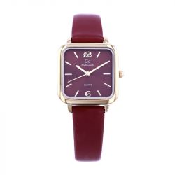 Montre femme go mademoiselle cuir framboise  699619 - montres-femme - edora - 0