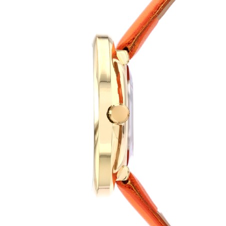 Montre femme go mademoiselle cuir orange 699612 – montres femme