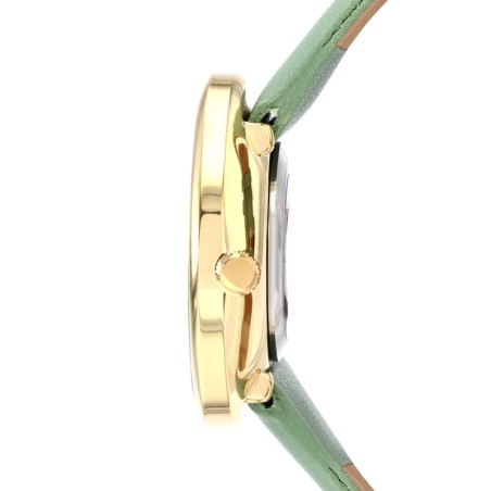 Montre femme go mademoiselle cuir vert 699611 – montres femme