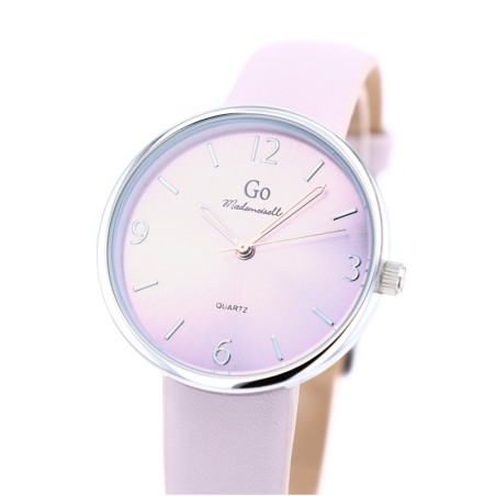 Montre femme go mademoiselle cuir lilas 699610 – montres femme
