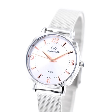 Montre femme go mademoiselle acier argenté 695615 – montres femme