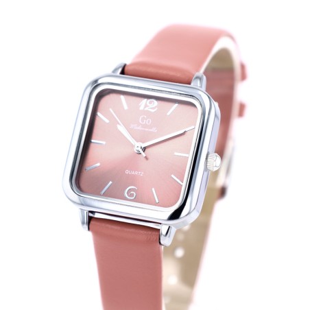 Montre femme go mademoiselle cuir terracotta 699617 – montres femme