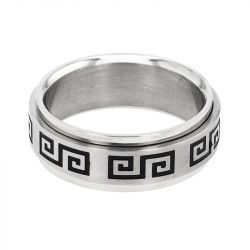 Bague homme edora urban acier ba100/0079 - bague argent & or homme, bague homme - - bagues-homme - edora - 1