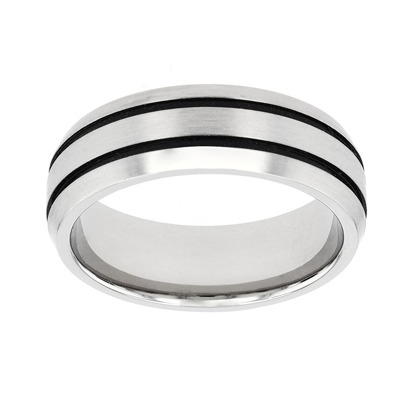 Bague homme edora urban acier ba100/0056 - bague argent & or homme, bague homme - - bagues-homme - edora