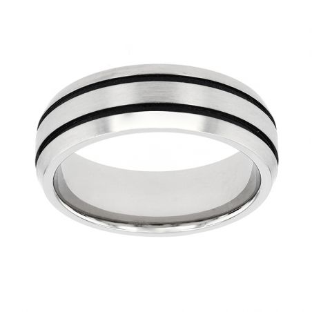Bagues homme: chevaliere or, argent, bague de fiancaille homme - bagues-homme - edora - 1