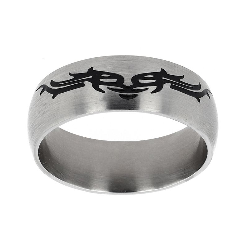 Bague homme edora urban acier ba100/0036 - bague argent & or homme, bague homme - - bagues-homme - edora