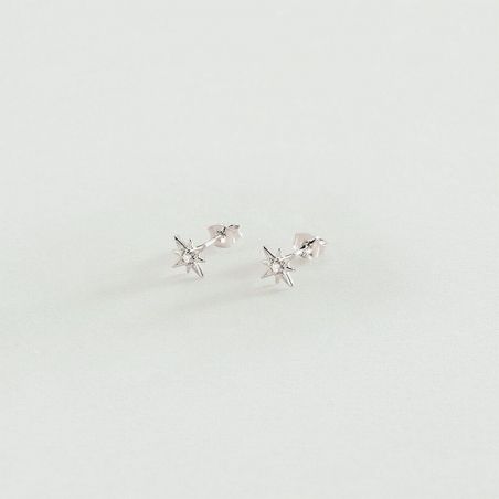 Boucles d’oreilles puce or, argent & clous d’oreille argent, or - puces - edora - 2