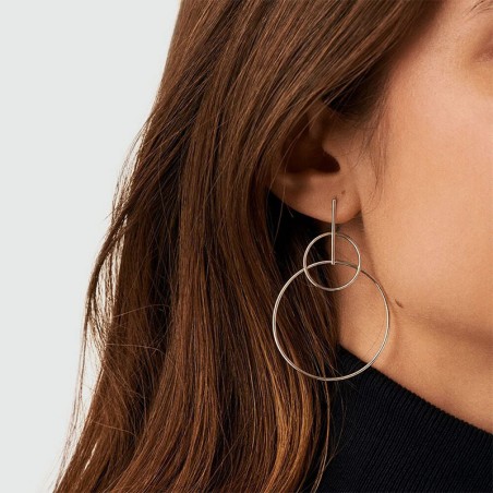 Boucles d'oreilles femme pendantes  cassini agatha argent 925/1000  02320441-050-tu – pendantes