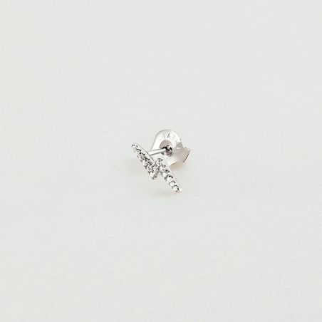 Boucles d’oreilles puce or, argent & clous d’oreille argent, or - puces - edora - 1