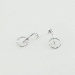 Boucles d'oreilles femme pendantes agatha philring argent 925/1000 02321100-050-tu - boucles-d-oreilles-femme - edora - 2