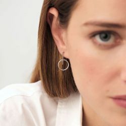 Boucles d'oreilles femme pendantes agatha philring argent 925/1000 02321100-050-tu - boucles-d-oreilles-femme - edora - 1