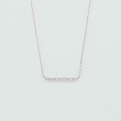 Collier femme ras du cou agatha barshine argenté 02620533-136-tu - colliers-femme - edora - 0