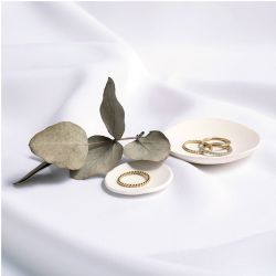 Bague femme boules edora plaque or et oxydes - bagues-femmes - edora - 2