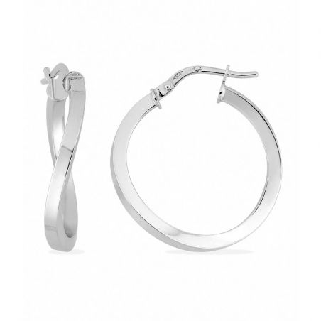 Créoles plaqué or : boucles d’oreilles créoles plaqué or - accueil - edora - 1