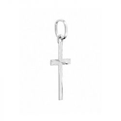 Médaille croix or 375/1000 blanc - medailles - edora - 1