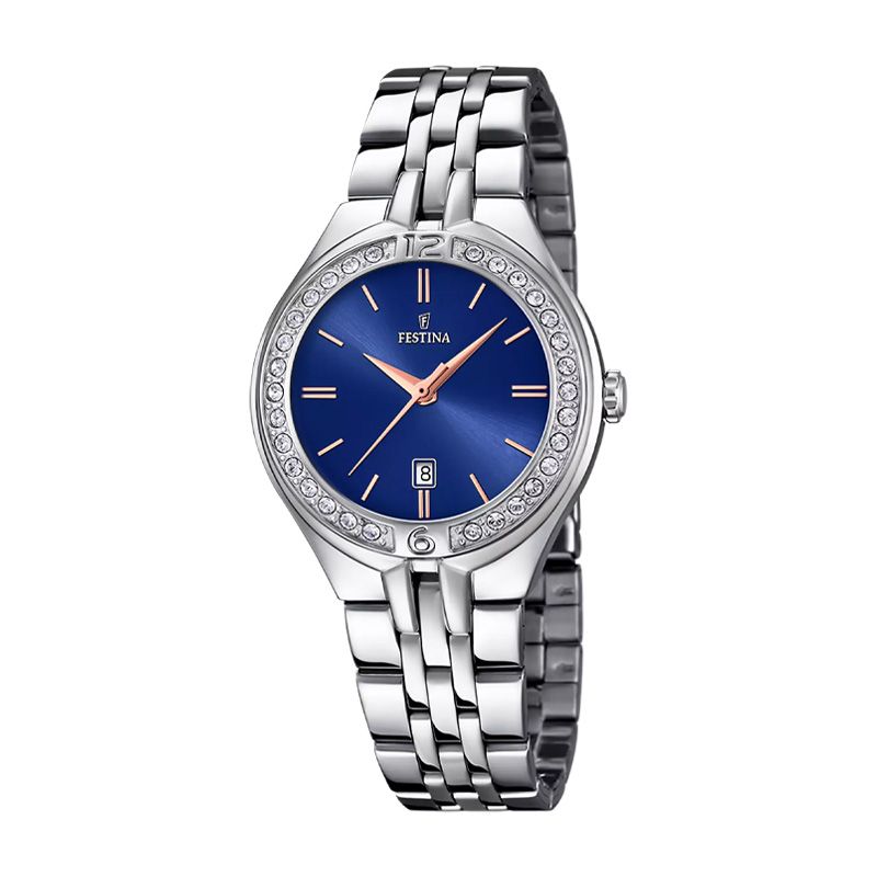 Montre femme festina mademoiselle acier argenté f16867/5 - montres-femme - edora