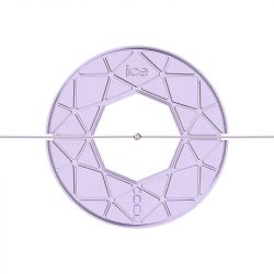 Bracelet femme ice watch cordon lilas  et diamant 021106 - bracelets-femme - edora - 2