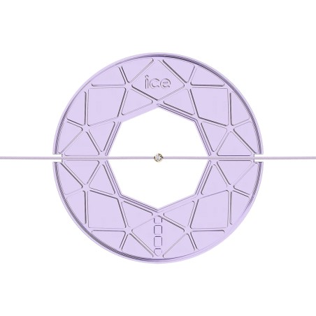 Bracelet femme ice watch cordon lilas  et diamant 021106 – bracelets femme