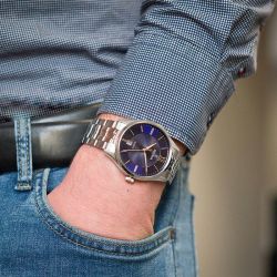 Montre homme festina classics acier argenté - analogiques - edora - 1