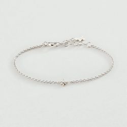 Bracelet femme agatha ourse  argent 02420438-136-tu - bracelets-femme - edora - 0