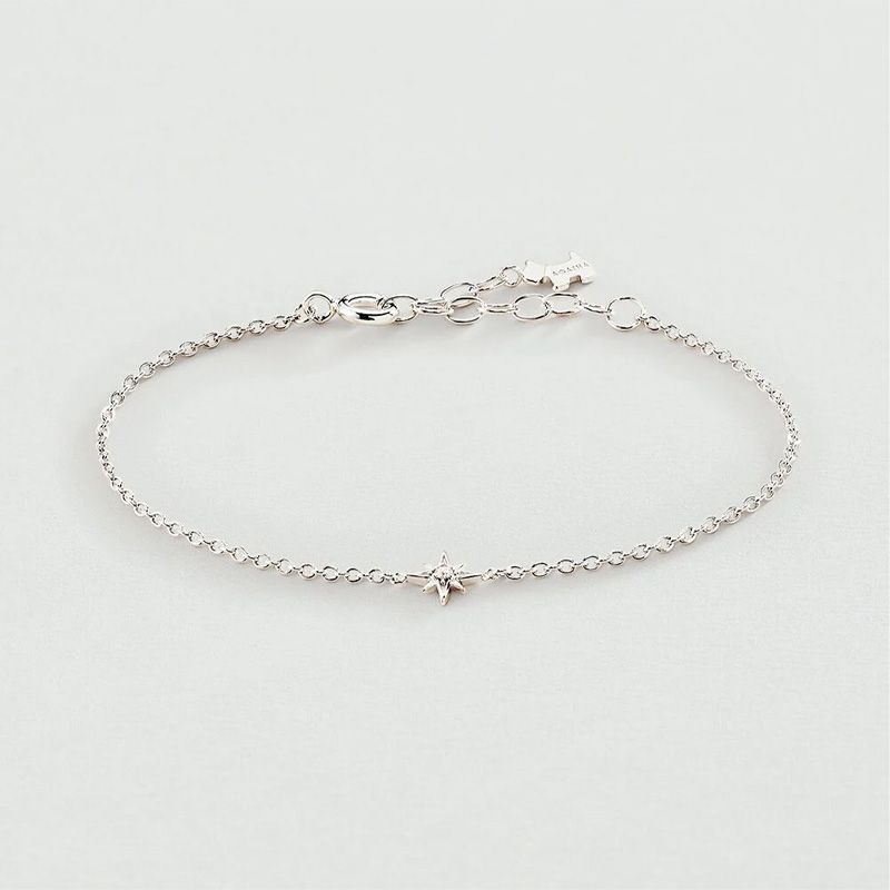 Bracelet femme agatha ourse  argent 02420438-136-tu - bracelets-femme - edora