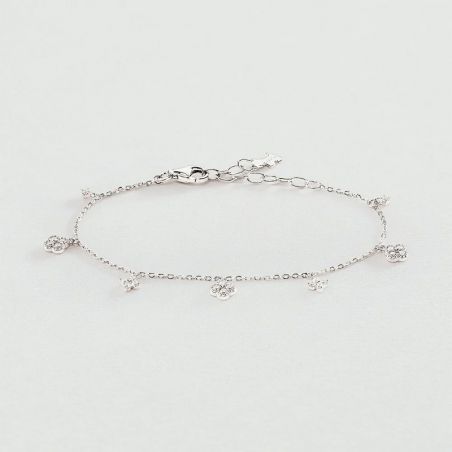 Bracelet argent femme : bracelet jonc & gourmette argent femme - bracelets-femme - edora - 1