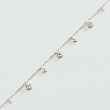 Bracelet femme agatha beloved argent et oxydes 02420744-136-tu – bracelets femme