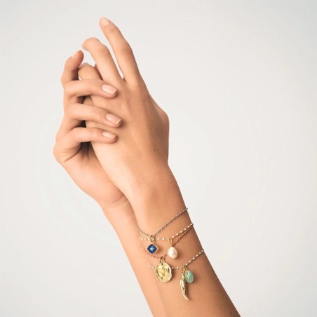 Bracelet femme agatha smarty acier doré 02470155-109-tu – bracelets femme