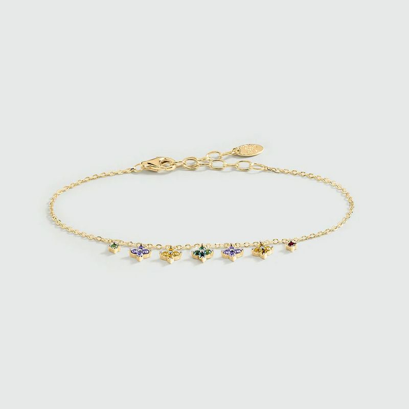 Bracelet femme agatha beloved argenté doré 02490105-256-tu - bracelets-femme - edora